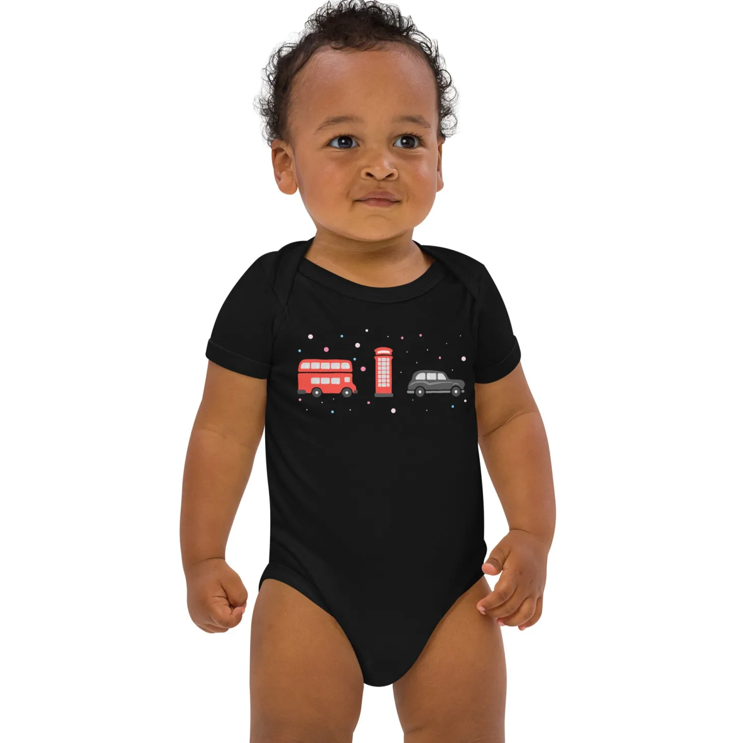 london_doodles__bus__phone__taxi__organic_cotton_baby_bodysuit_3.webp Flash Sale London Doodles - Bus / Phone / Taxi - Organic Cotton Baby Bodysuit Kids Clothing | Children & Baby Clothing