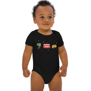 Cheap London Doodles - Fish & Chips / Bus / Corgi - Organic Cotton Baby Bodysuit Kids Clothing | Children & Baby Clothing
