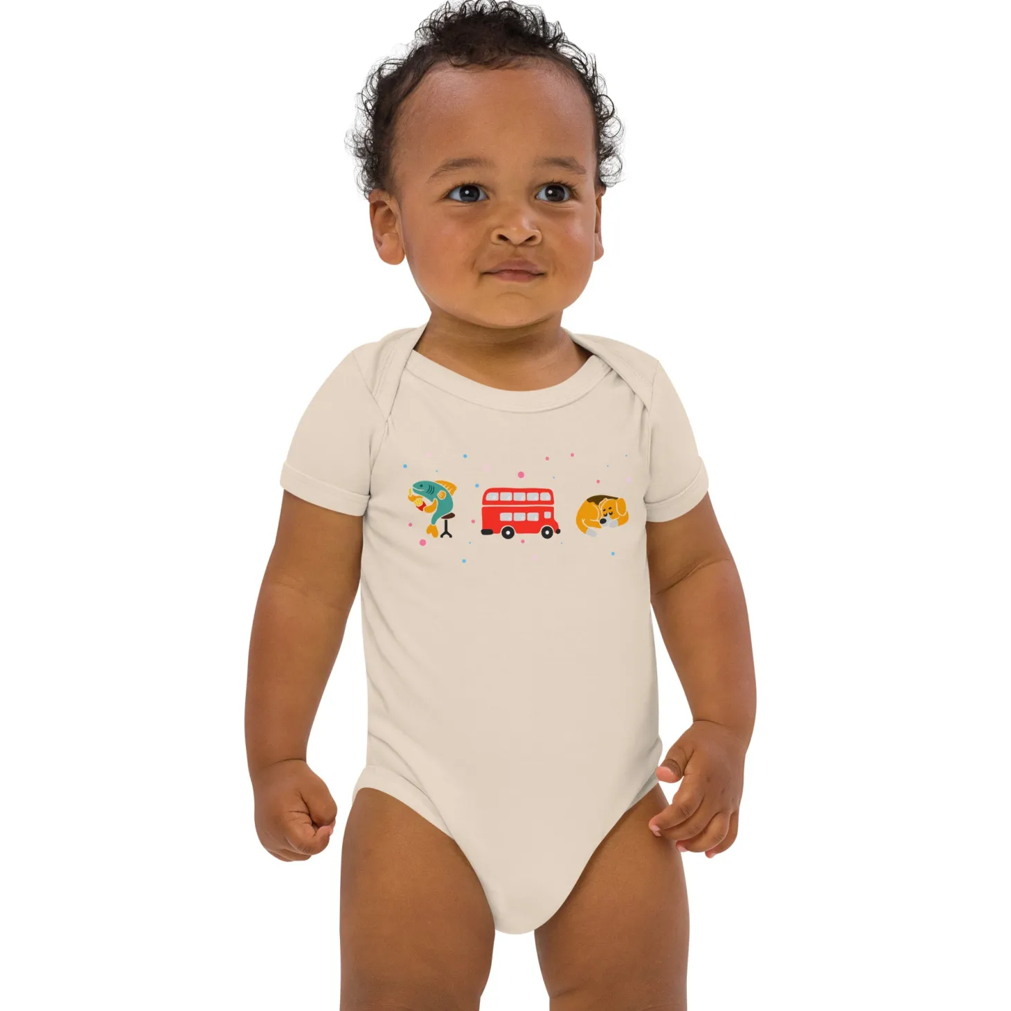 london_doodles__fish_amp_chips__bus__corgi__organic_cotton_baby_bodysuit_4.webp Cheap London Doodles - Fish & Chips / Bus / Corgi - Organic Cotton Baby Bodysuit Kids Clothing | Children & Baby Clothing