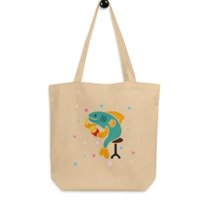 Cheap London Doodles - Fish & Chips - Eco Tote Bag Bags | London Gifts