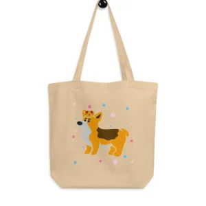 Store London Doodles - Royal Corgi - Eco Tote Bag Bags | London Gifts