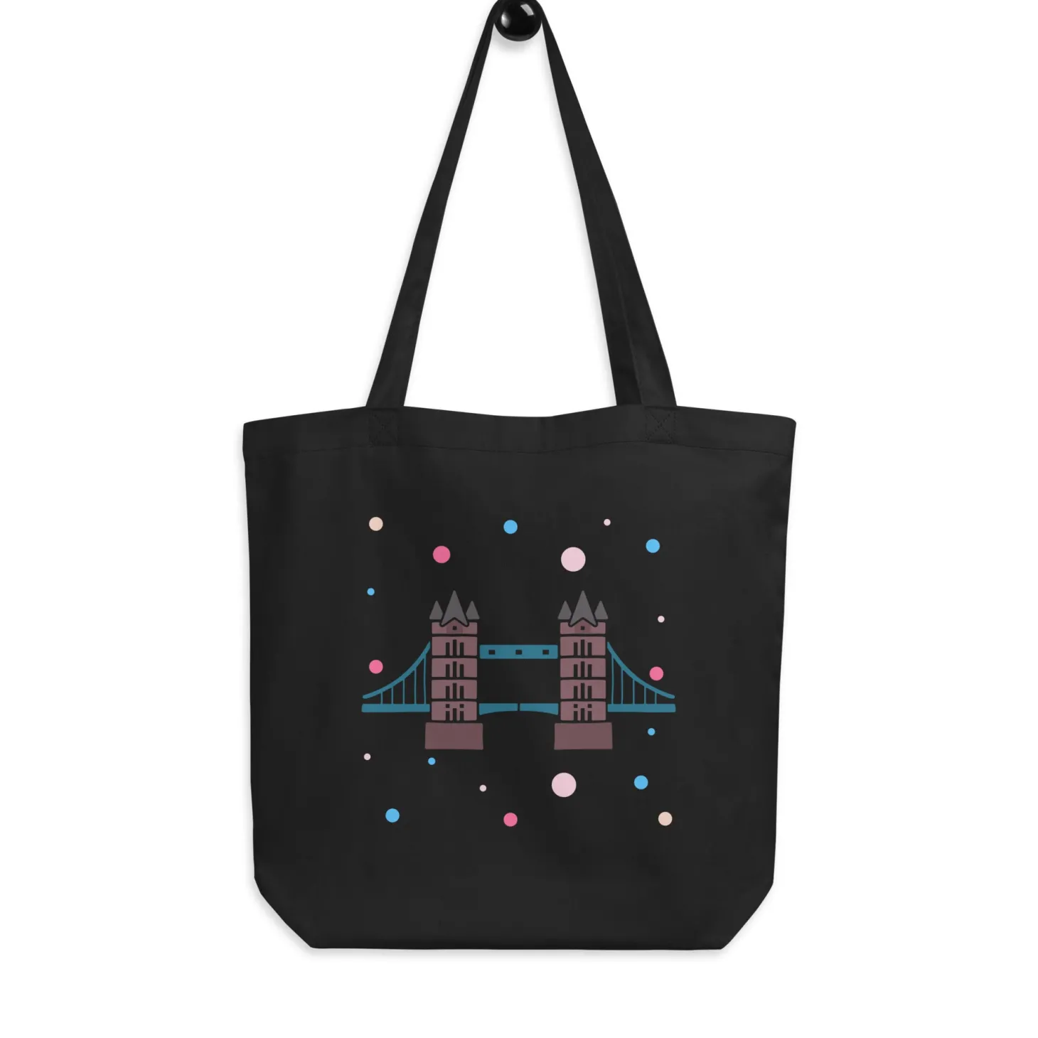 london_doodles__tower_bridge__eco_tote_bag_0.webp Fashion London Doodles - Tower Bridge - Eco Tote Bag Bags | Tower Bridge Gifts