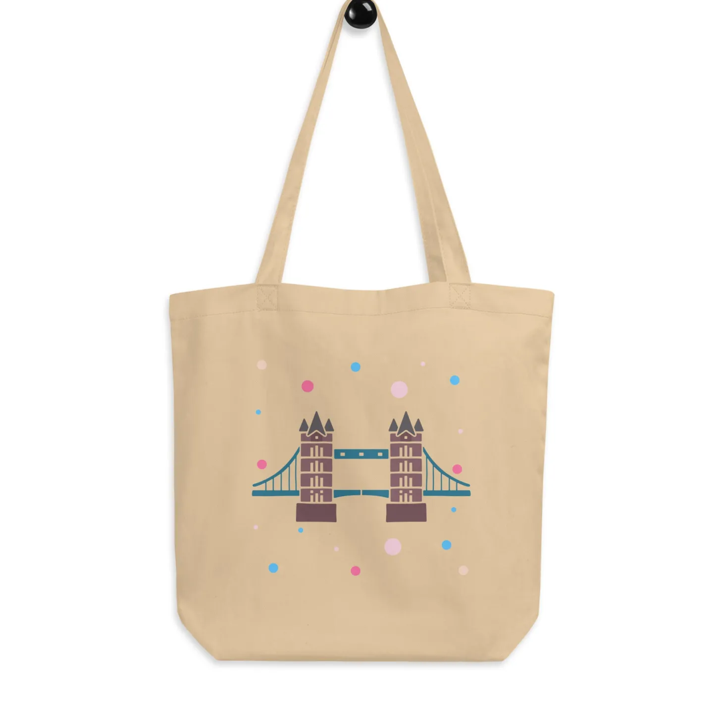 london_doodles__tower_bridge__eco_tote_bag_4.webp Fashion London Doodles - Tower Bridge - Eco Tote Bag Bags | Tower Bridge Gifts
