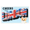 Sale London Postcard Hanging Christmas Decoration Christmas Decorations | Christmas Decorations