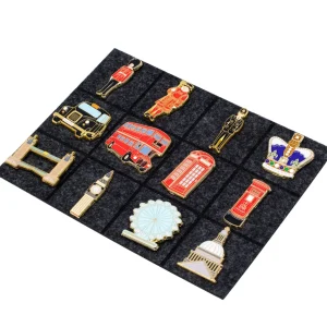 Cheap London Premium Enamel Pin Badge Set Jewellery & Pins | Luxury Gifts