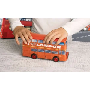 Sale London Red Bus 3D Puzzle Kids Models And Puzzles | Toys