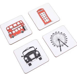 Sale London Skyline Coaster Set by Coasters | London Gifts
