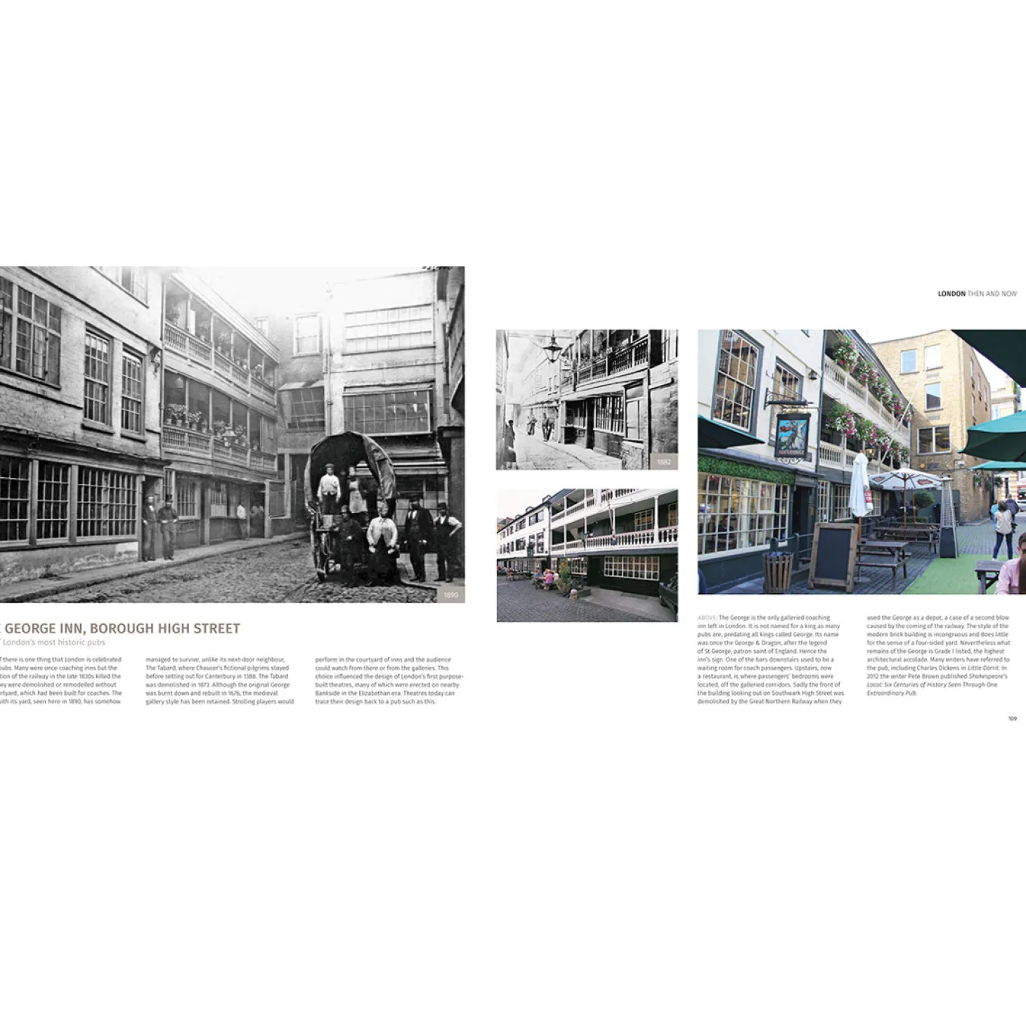 london_then_and_now_book_by_vaughan_grylls_1.webp Cheap London Then And Now Book By Vaughan Grylls Books About London | London Gifts