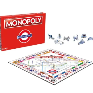 Flash Sale London Underground Monopoly Board Game Kids Toys | Toys & Games