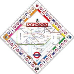 Flash Sale London Underground Monopoly Board Game Kids Toys | Toys & Games