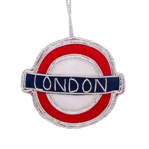 Best London Underground Stitched Christmas Decoration Christmas Decorations | Christmas Decorations