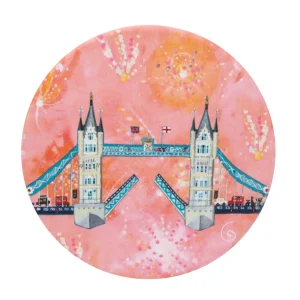 Shop Firework Ceramic Coaster Coasters | Tower Bridge Gifts