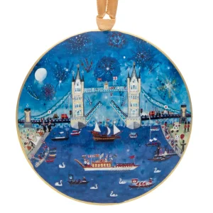 Online Lucy Loveheart Tower Bridge Metal Decoration Christmas Decorations | Christmas Decorations