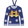 Fashion Christmas Jumper Tower Bridge Decoration Christmas Decorations | Christmas Decorations