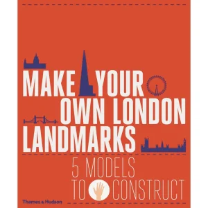Hot Make Your Own London Landmarks Book - 5 Models To Construct Books About London | London Gifts