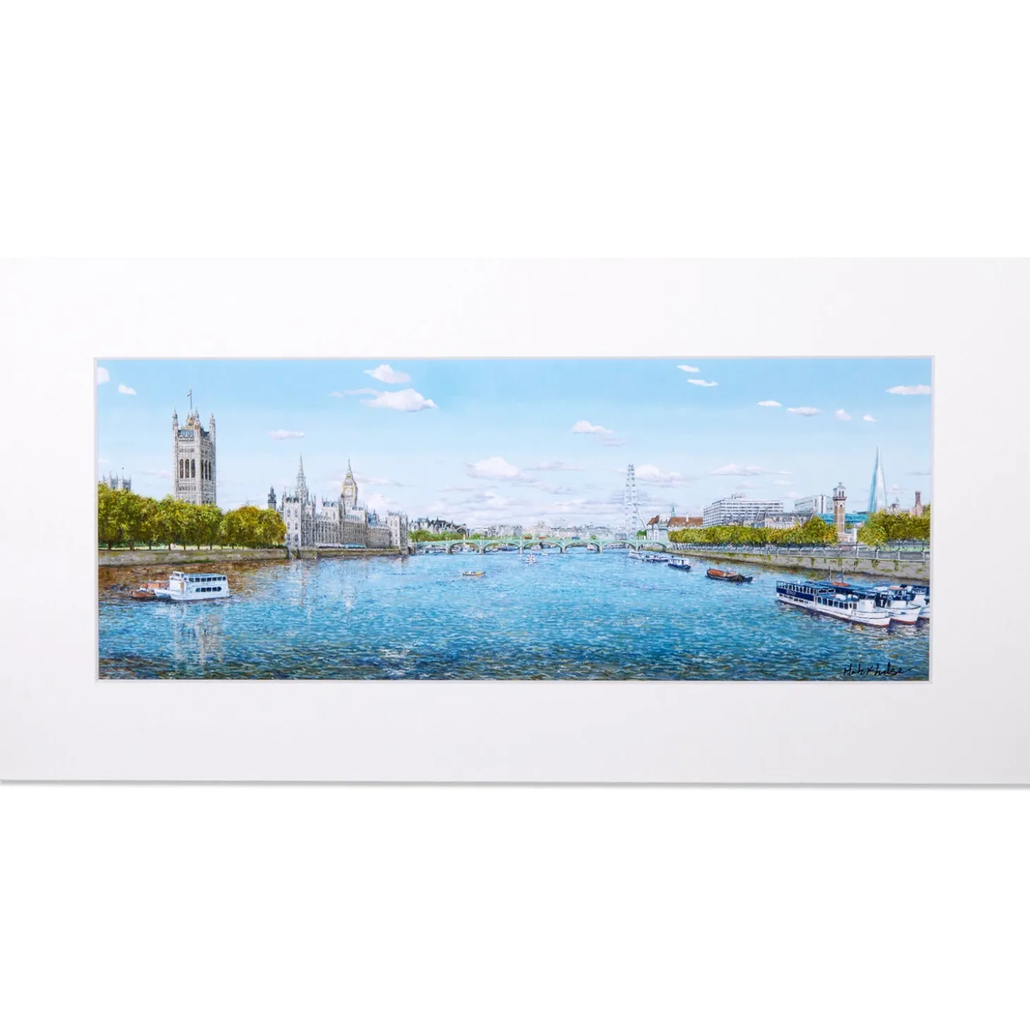 mark_f_lodge_thames_view_from_lambeth_bridge_giclee_print_0.webp New Mark F Lodge Thames View From Lambeth Bridge Giclee Print Prints & Posters