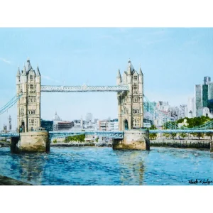 New Mark F Lodge Tower Bridge Giclee Print Prints & Posters | Tower Bridge Gifts