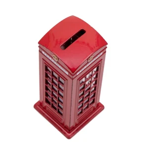 Shop Money Bank - Red Die Cast Telephone Box Kids Toys | Toys & Games