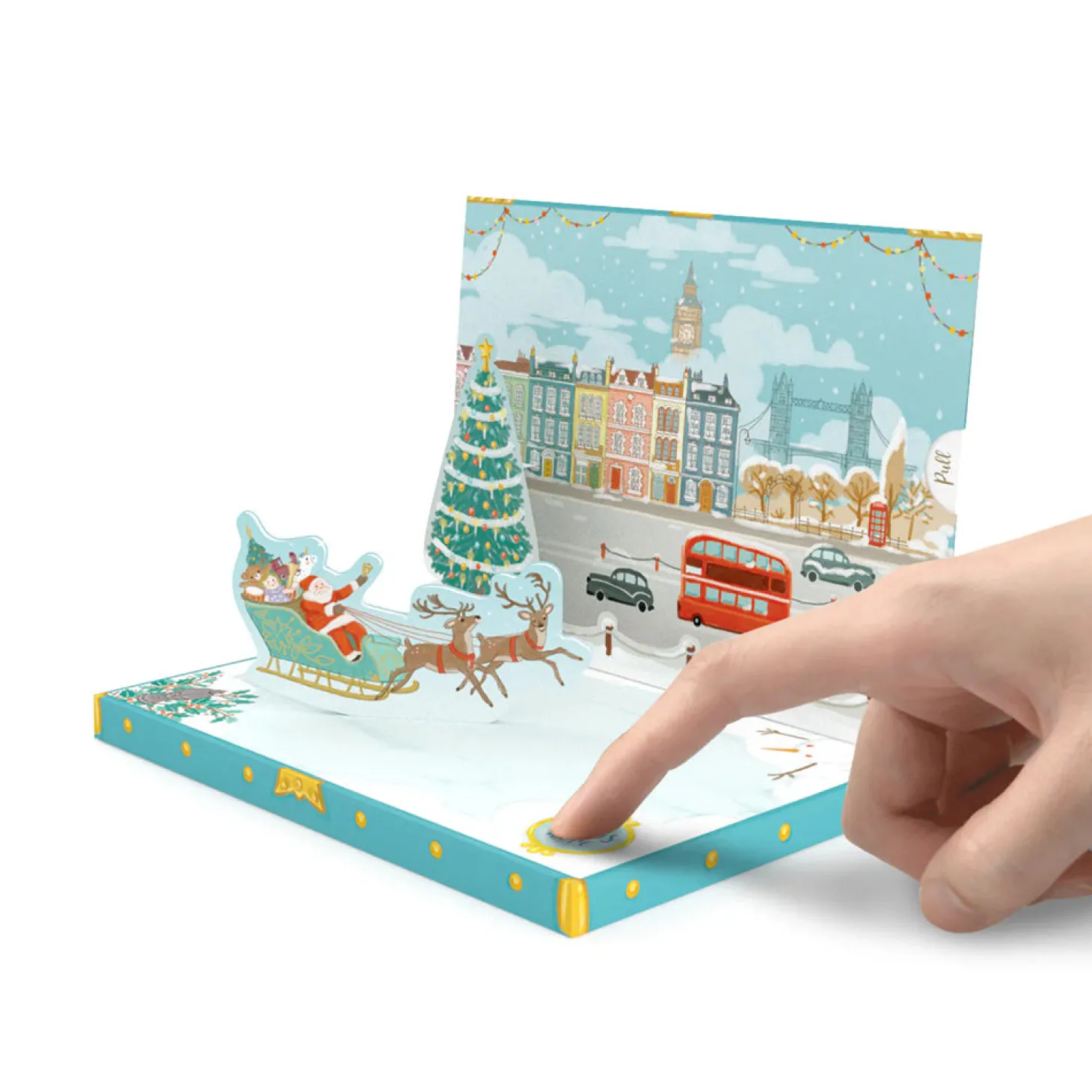 music_box_card_christmas_in_london_0.webp Shop Music Box Card: Christmas In London Office & Stationery | London Gifts