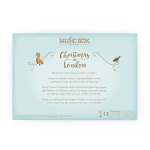 Shop Music Box Card: Christmas In London Office & Stationery | London Gifts