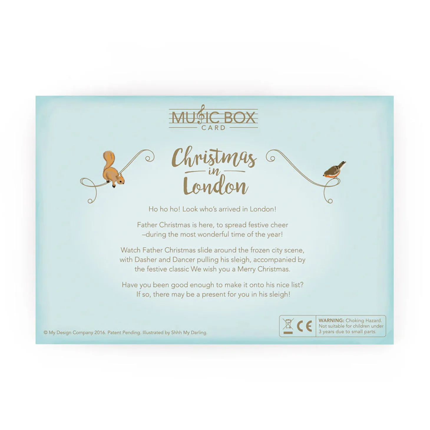 music_box_card_christmas_in_london_3.webp Shop Music Box Card: Christmas In London Office & Stationery | London Gifts