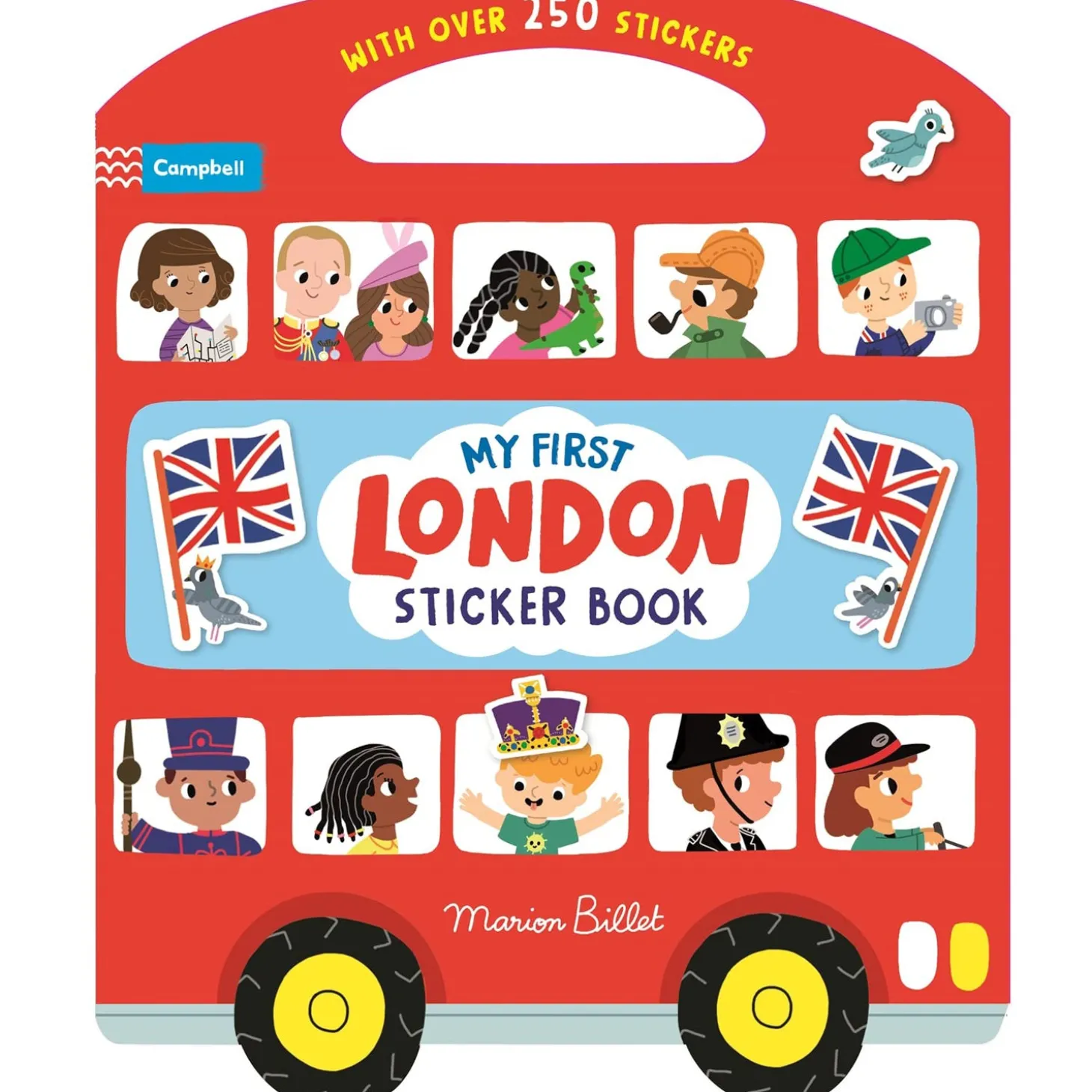 my_first_london_sticker_book_by_marion_billet_0.webp Fashion My First London Sticker Book by Marion Billet Children's Books | London Gifts