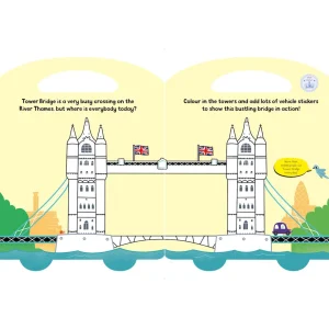 Fashion My First London Sticker Book by Marion Billet Children's Books | London Gifts