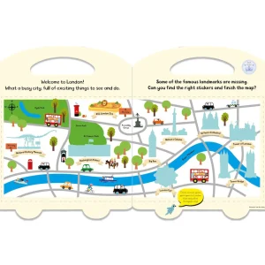 Fashion My First London Sticker Book by Marion Billet Children's Books | London Gifts