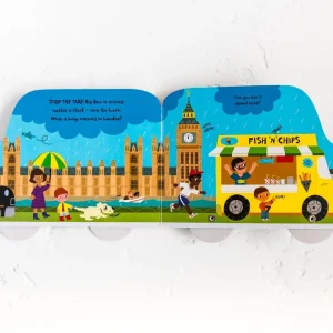 New My First London Taxi Whizzy Wheels Book by Kids Children's Books | Marion Billet Books