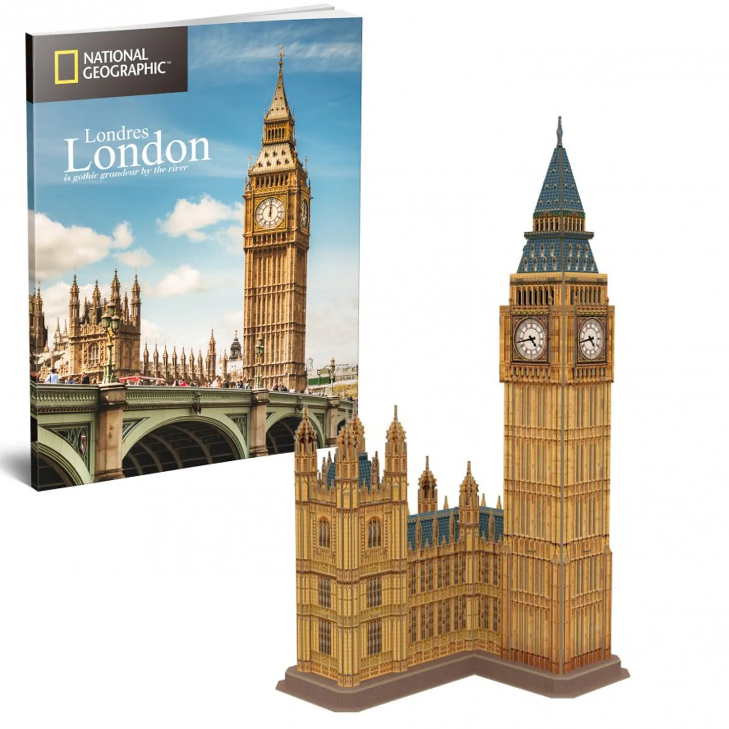 national_geographic_big_ben_d_model_and_photo_book_0.webp Outlet Big Ben 3D Model and Photo Book Kids Models And Puzzles | Toys