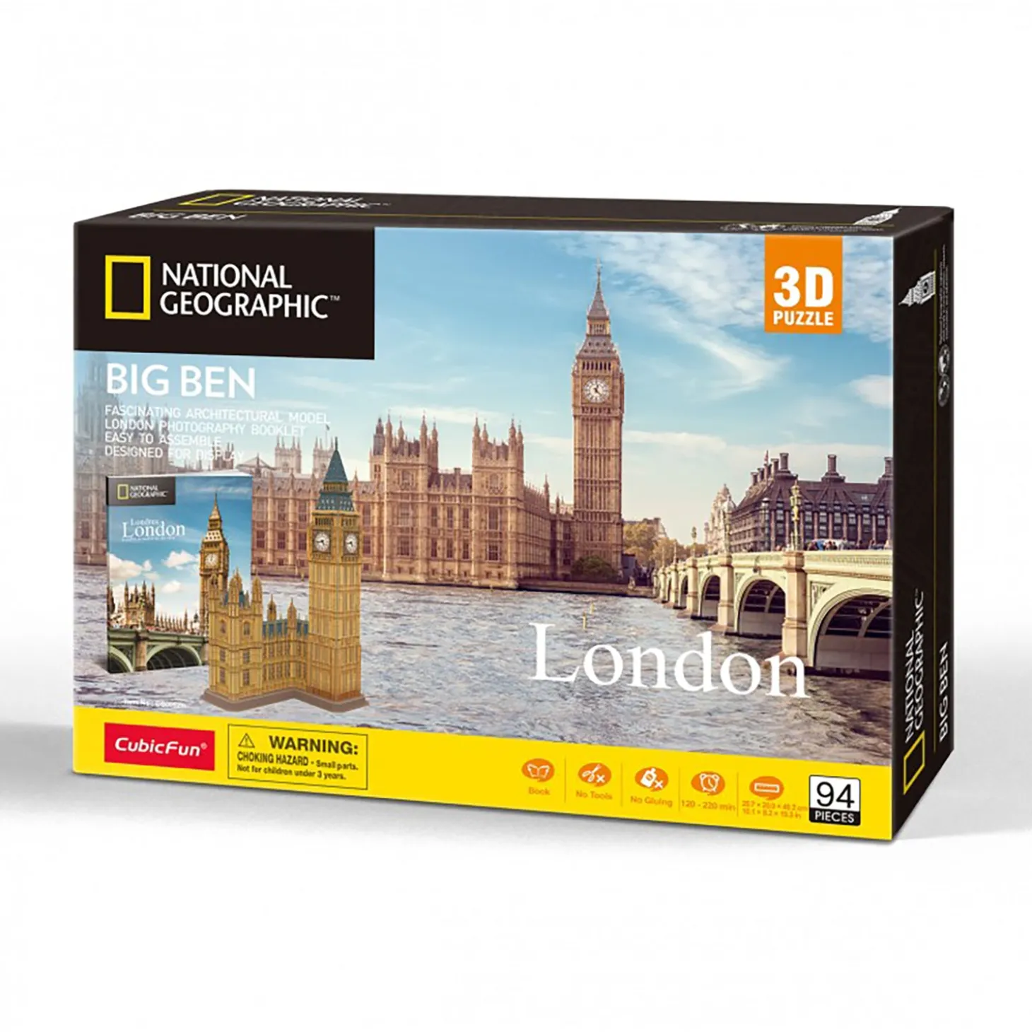 national_geographic_big_ben_d_model_and_photo_book_4.webp Outlet Big Ben 3D Model and Photo Book Kids Models And Puzzles | Toys