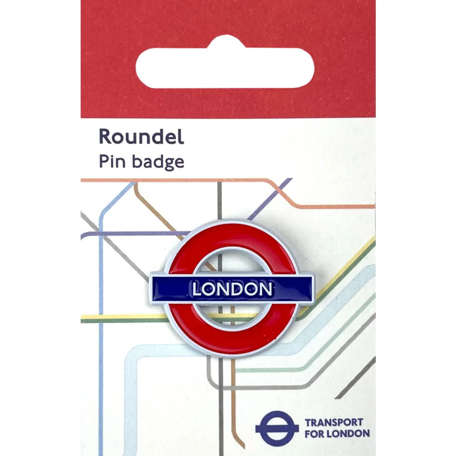 pawprint_london_roundel_pin_badge_0.webp Cheap Pawprint London Roundel Pin Badge Jewellery & Pins | London Gifts