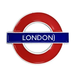 Cheap Pawprint London Roundel Pin Badge Jewellery & Pins | London Gifts