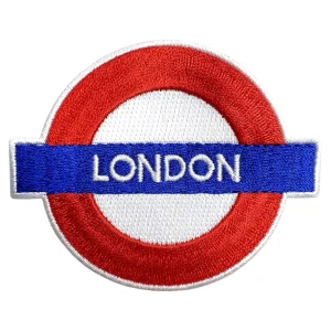 Flash Sale Pawprint London Roundel Sew On Patch Bags | London Gifts