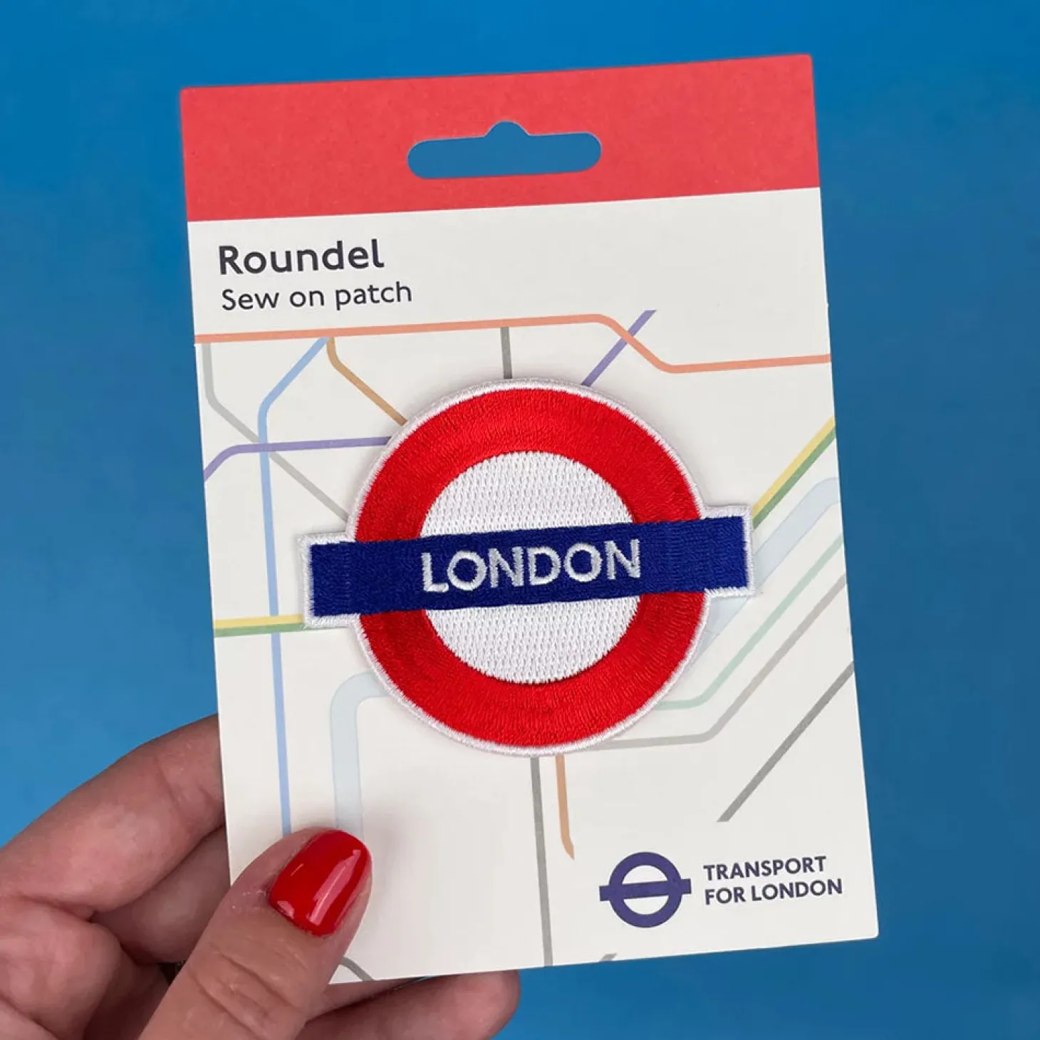 pawprint_london_roundel_sew_on_patch_2.webp Flash Sale Pawprint London Roundel Sew On Patch Bags | London Gifts