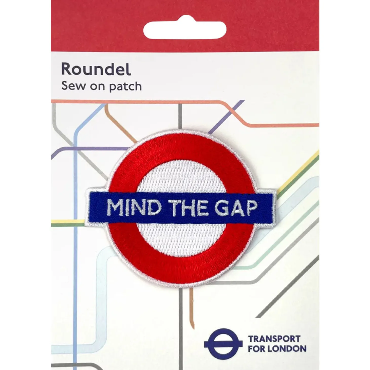 pawprint_mind_the_gap_roundel_sew_on_patch_0.webp Best Sale Pawprint Mind The Gap Roundel Sew On Patch Bags