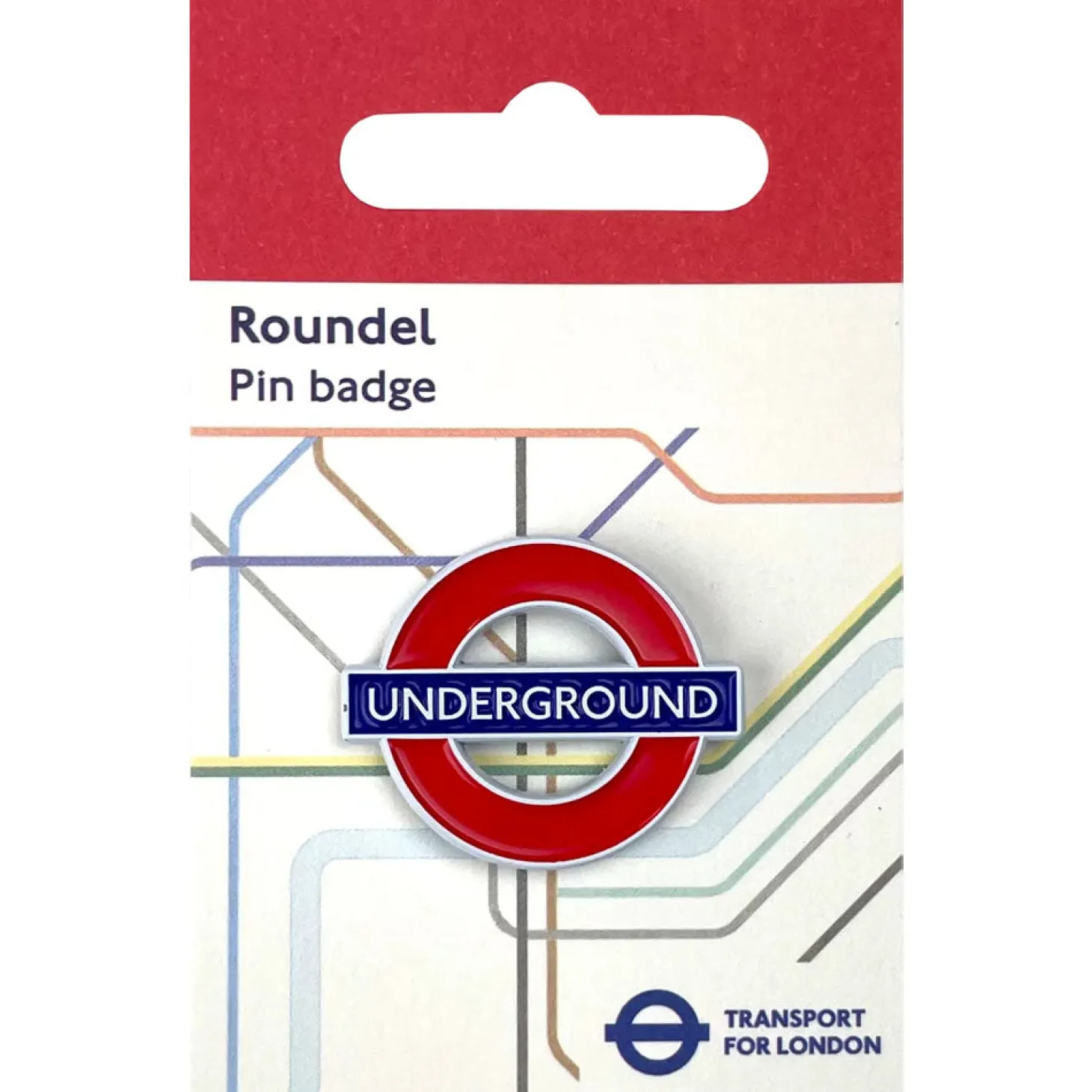 pawprint_underground_roundel_pin_badge_0.webp Outlet Pawprint Underground Roundel Pin Badge Jewellery & Pins