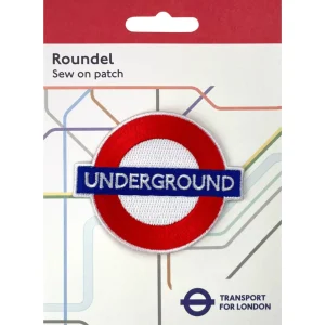 Fashion Pawprint Underground Roundel Sew On Patch Bags