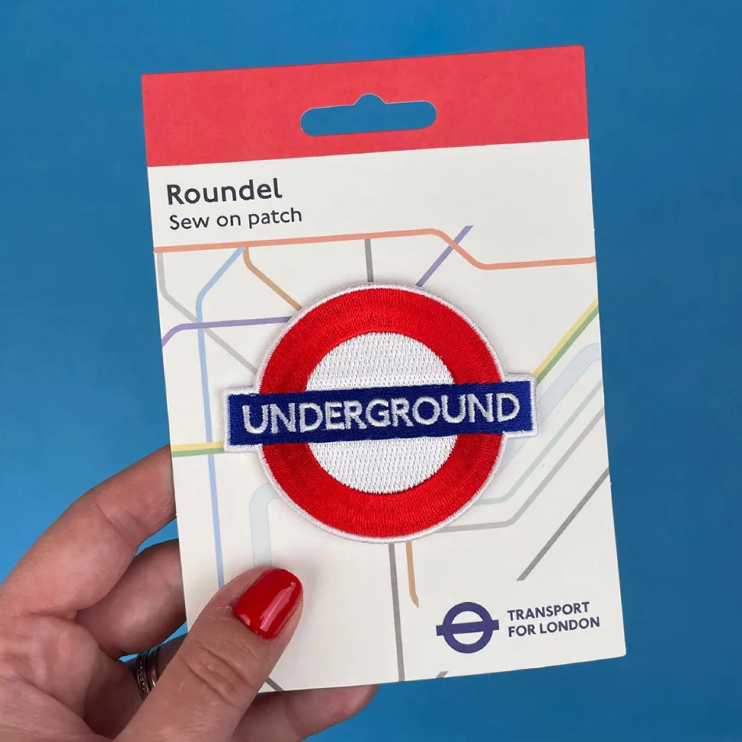 pawprint_underground_roundel_sew_on_patch_2.webp Fashion Pawprint Underground Roundel Sew On Patch Bags