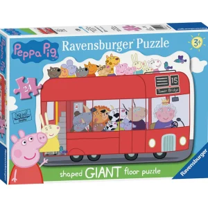 New Peppa Pig Shaped Giant Floor Puzzle Kids Models And Puzzles | Toys