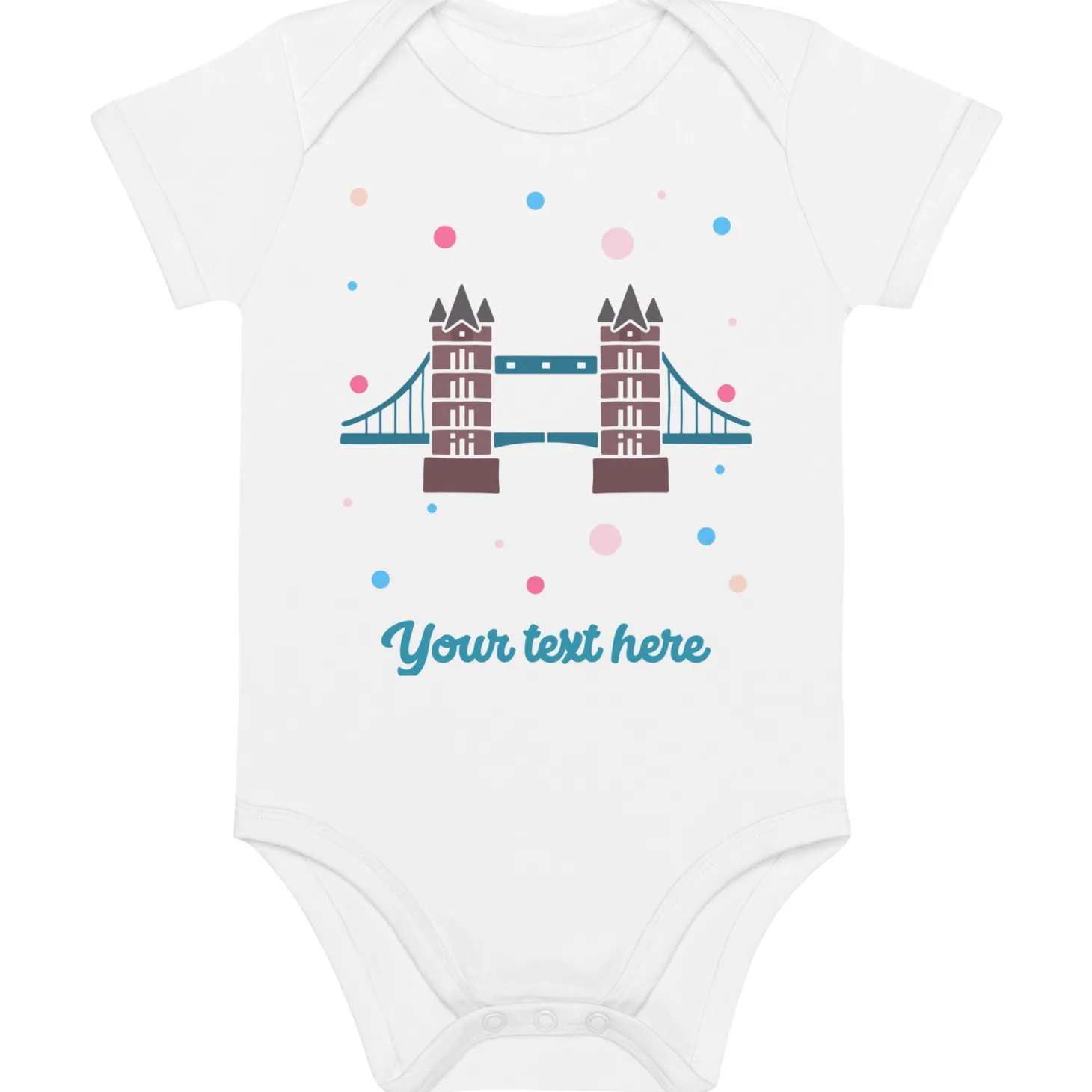 personalised_custom_text__baby_bodysuit__london_doodles__tower_bridge_1.webp Cheap Personalised Custom Text - Baby Bodysuit - London Doodles - Tower Bridge Kids Clothing | Children & Baby Clothing