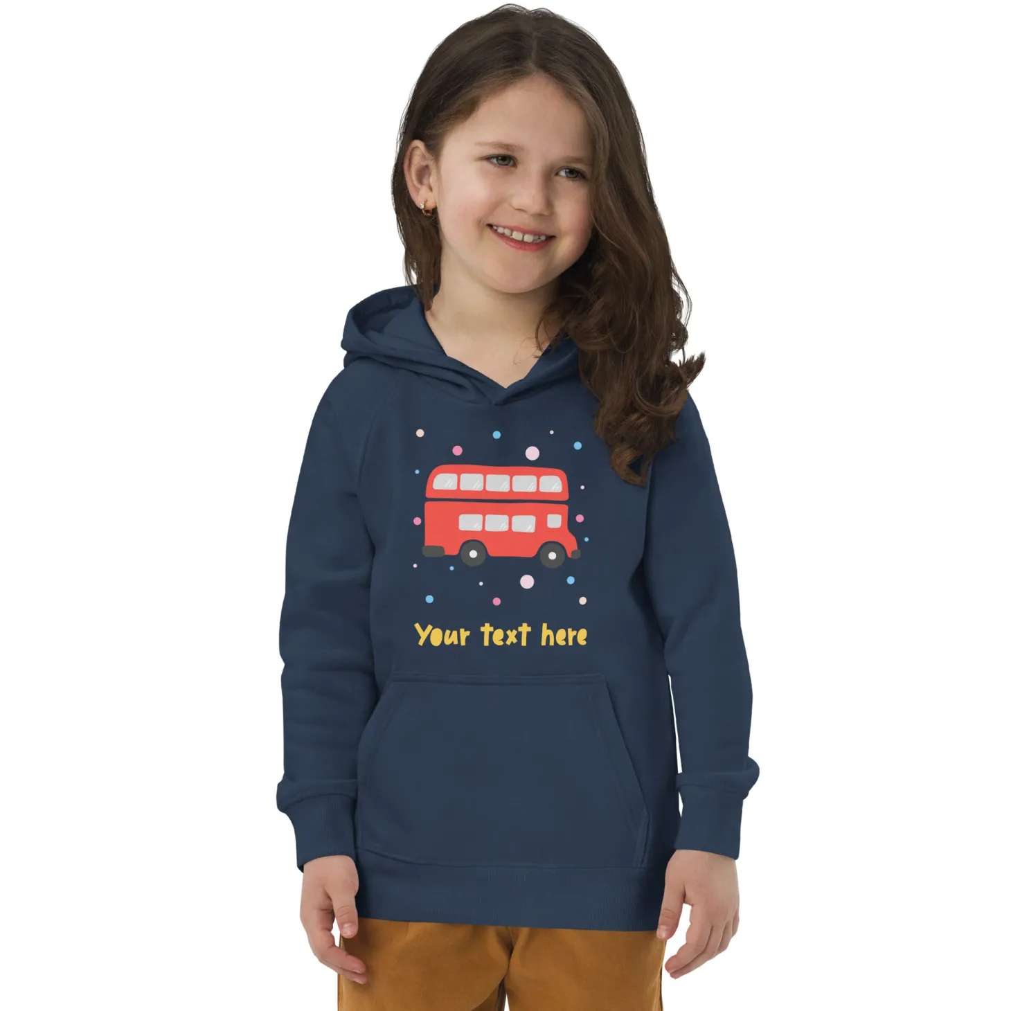 personalised_custom_text__kids_eco_hoodie__london_doodles__bus_4.webp Fashion Personalised Custom Text - Kids Eco Hoodie - London Doodles - Bus Kids Clothing | Children & Baby Clothing