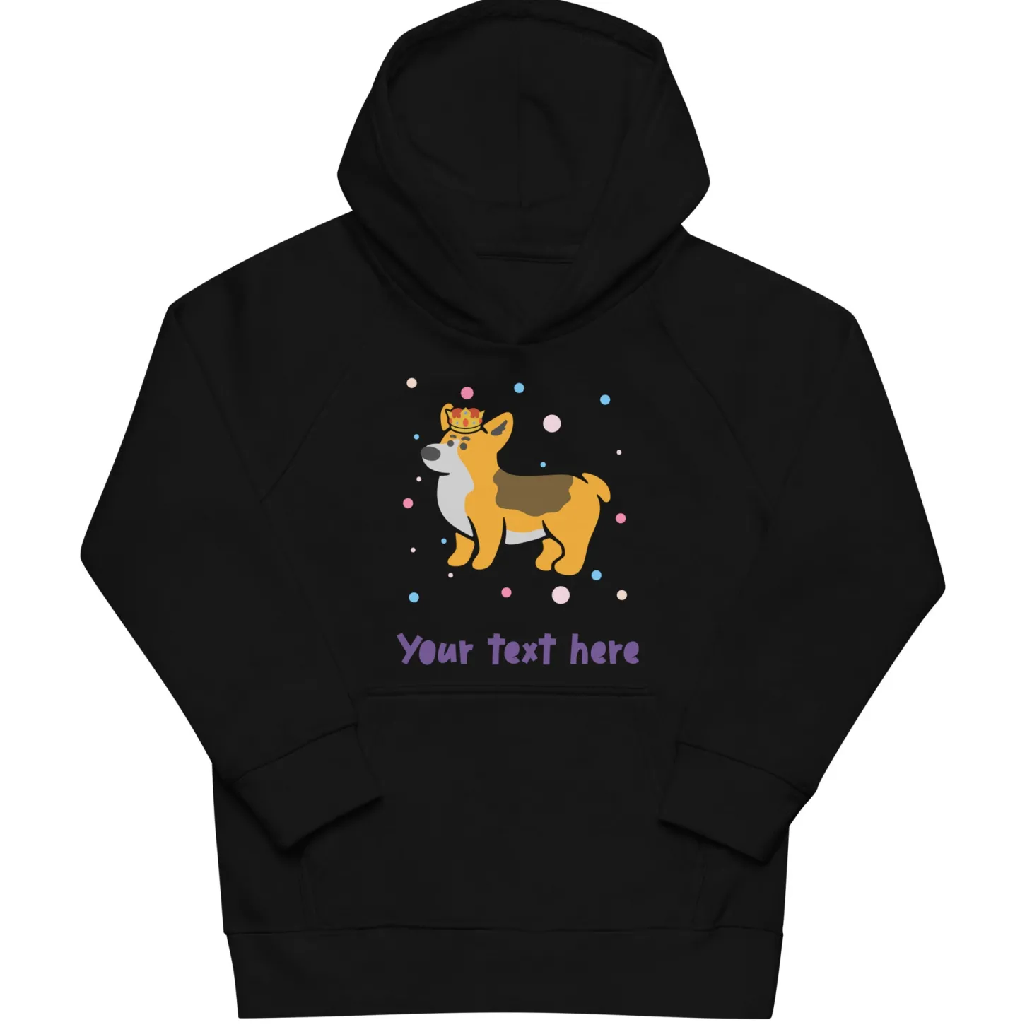personalised_custom_text__kids_eco_hoodie__london_doodles__royal_corgi_0.webp Cheap Personalised Custom Text - Kids Eco Hoodie - London Doodles - Royal Corgi Kids Clothing | Children & Baby Clothing