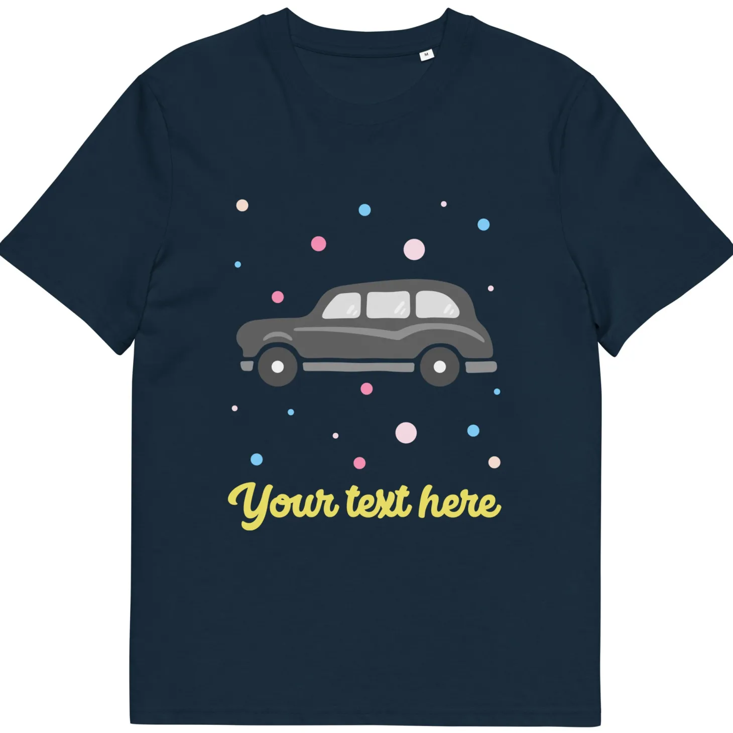 personalised_custom_text__organic_cotton_adults_unisex_tshirt__london_doodles__black_taxi_0.webp Fashion Personalised Custom Text - Organic Cotton Adults Unisex T-Shirt - London Doodles - Taxi Clothing | London Gifts