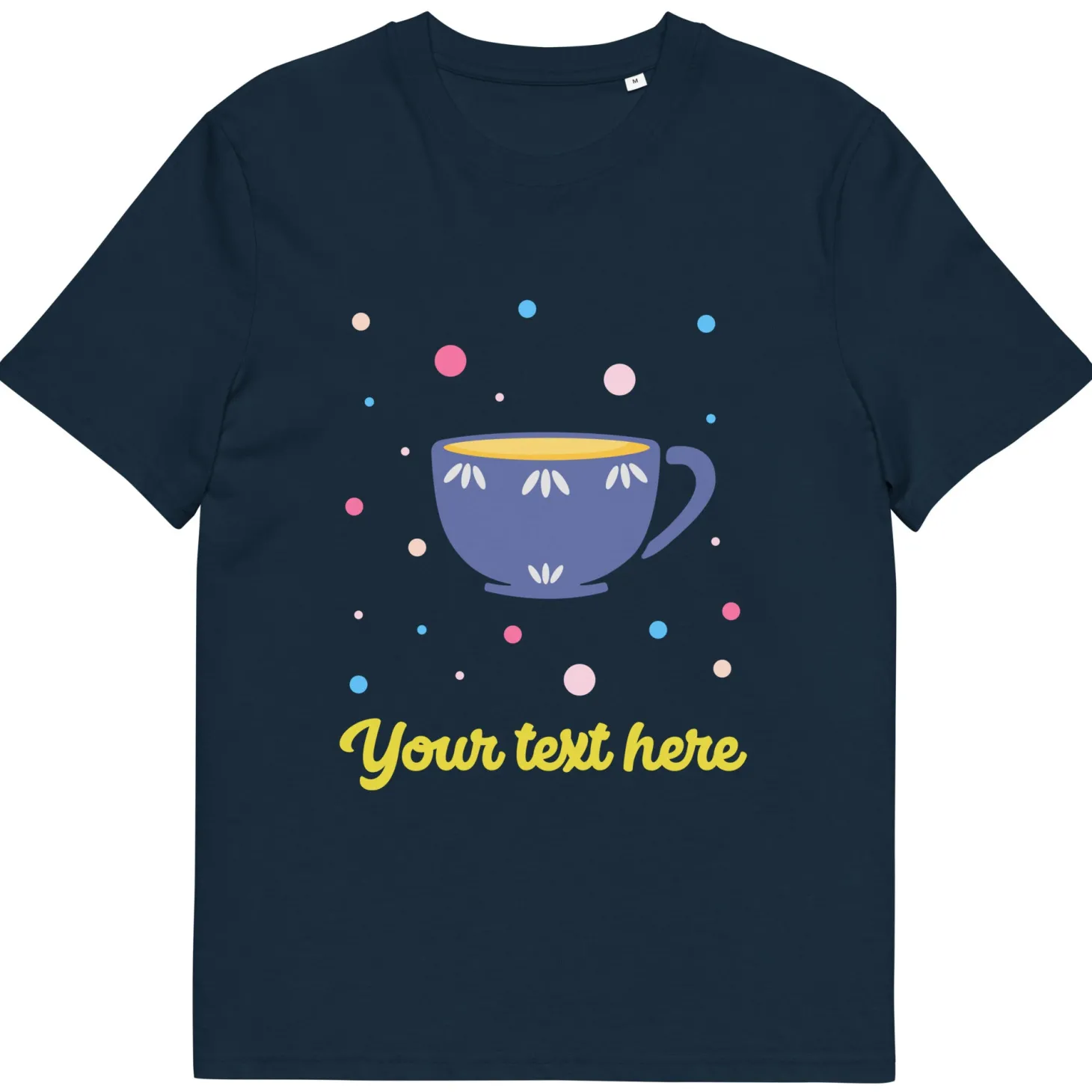 personalised_custom_text__organic_cotton_adults_unisex_tshirt__london_doodles__cup_of_tea_0.webp Clearance Personalised Custom Text - Organic Cotton Adults Unisex T-Shirt - London Doodles - Cup Of Tea Clothing | London Gifts