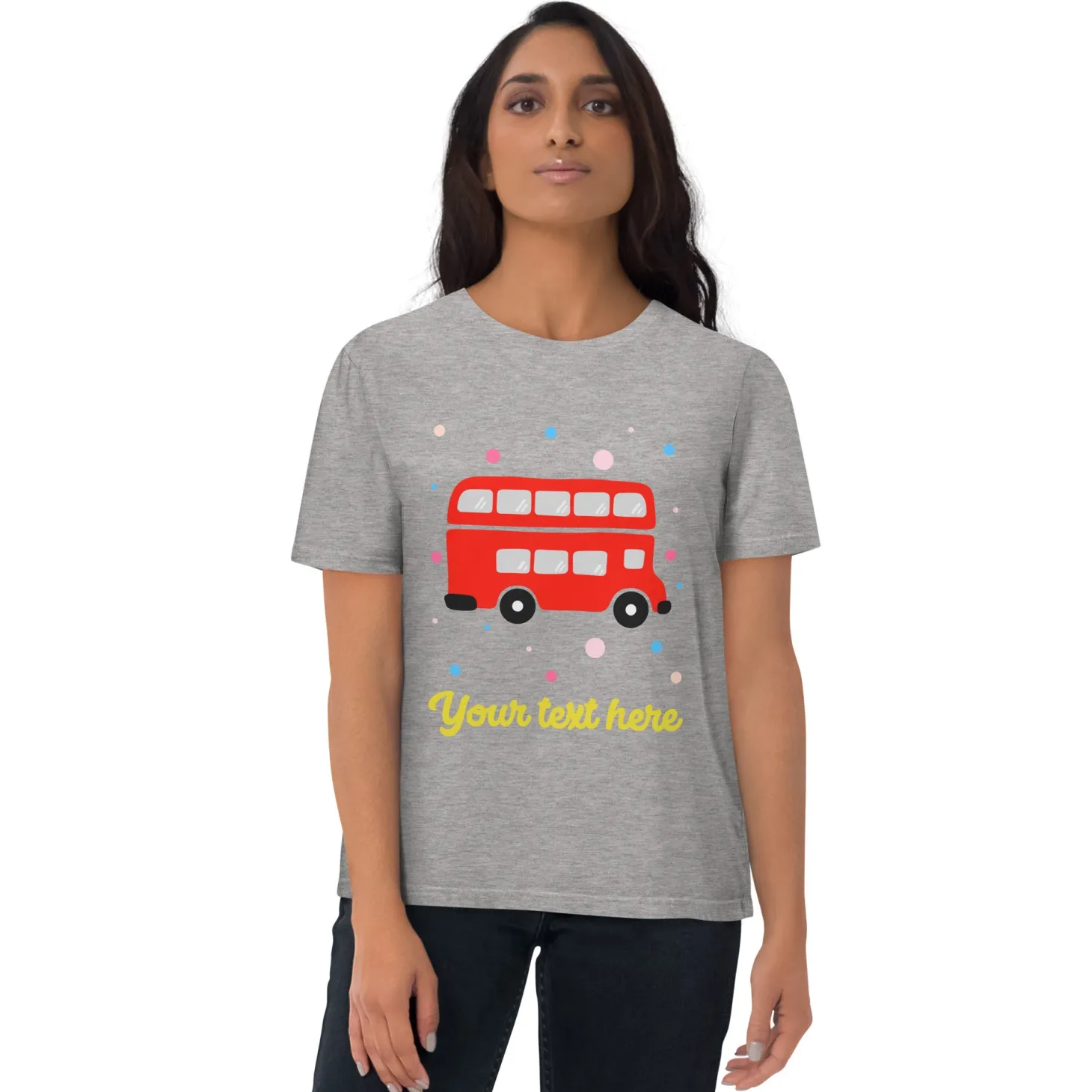 personalised_custom_text__organic_cotton_adults_unisex_tshirt__london_doodles__red_bus_1.webp Online Personalised Custom Text - Organic Cotton Adults Unisex T-Shirt - London Doodles - Red Bus Clothing | London Gifts