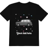 Best Personalised Custom Text - Organic Cotton Kids T-Shirt - London Doodles - Taxi Kids Clothing | Children & Baby Clothing