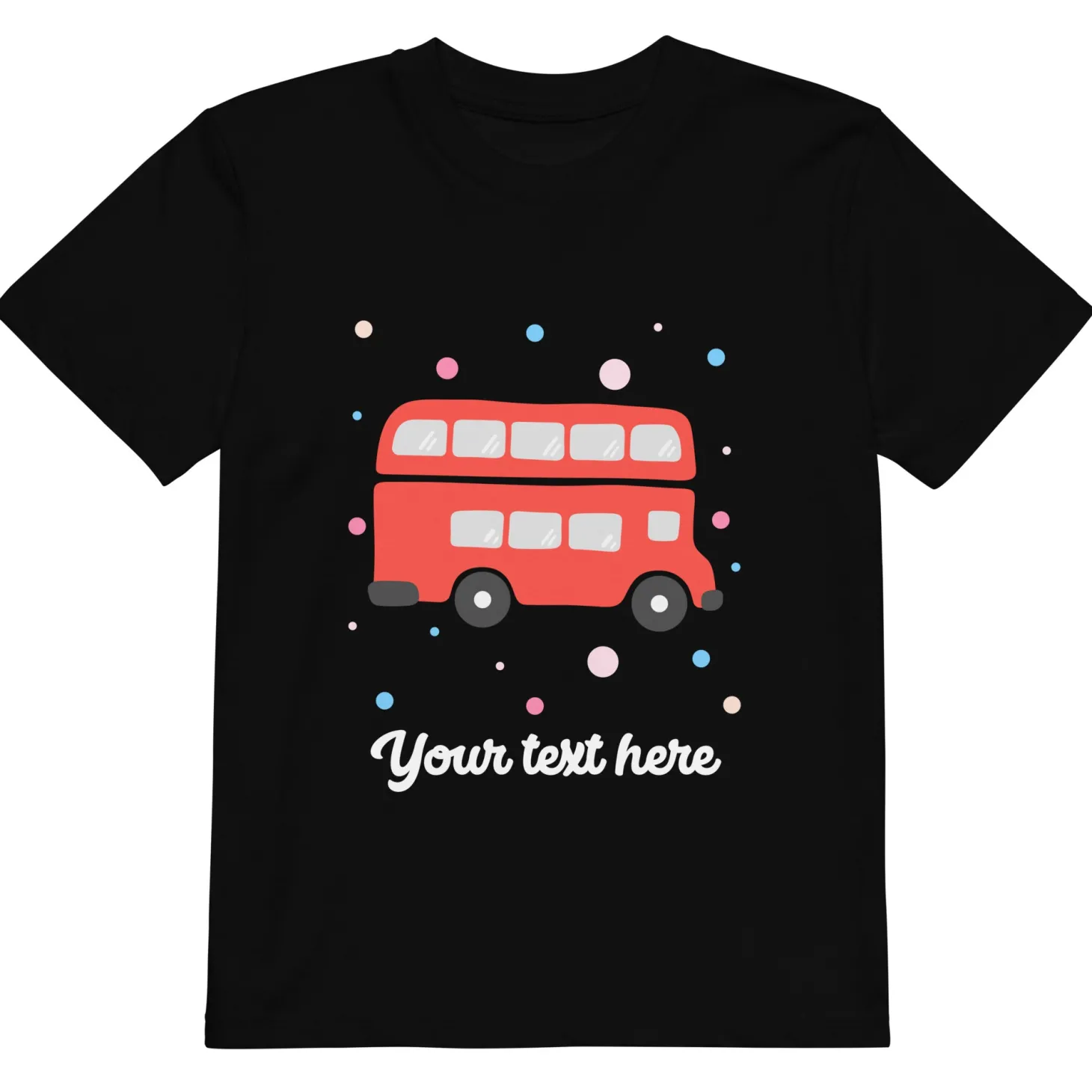 personalised_custom_text__organic_cotton_kids_tshirt__london_doodles__red_bus_0.webp New Personalised Custom Text - Organic Cotton Kids T-Shirt - London Doodles - Red Bus Kids Clothing | Children & Baby Clothing