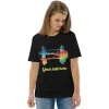 Online Personalised Custom Text - Tower Bridge Rainbow - Organic Cotton T-Shirt Clothing | Tower Bridge Gifts
