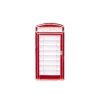 Shop Pin Badge - Telephone Box Jewellery & Pins